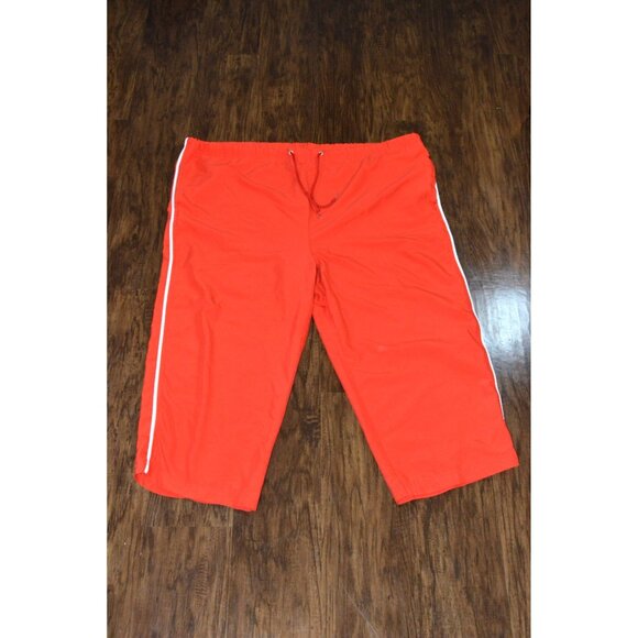 Mountain Lake Casuals women's XL Red Pants Elastic Waist Draw String READ - Picture 1 of 8